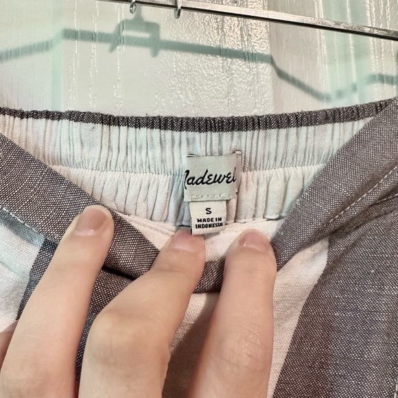 Madewell striped overlay skirt - Picture 6 of 7
